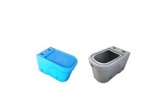 Temperature Insulation Food Grade Eco-Friendly Ice Box Cooler Box Plastic Portable Can Cooler Ice Box Cooler with Handle