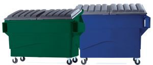 Plastic Chemical Waste Container