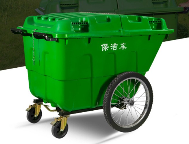 Rotational Molding Plastic Trash Cart