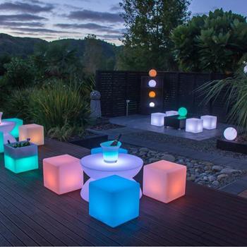 Seven Colors Changing LED Chairs